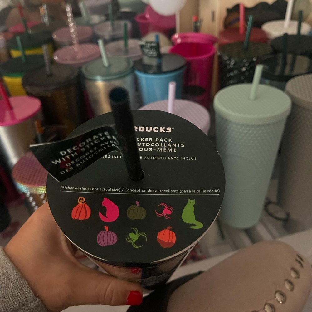 BNWT Halloween Starbucks tumblers